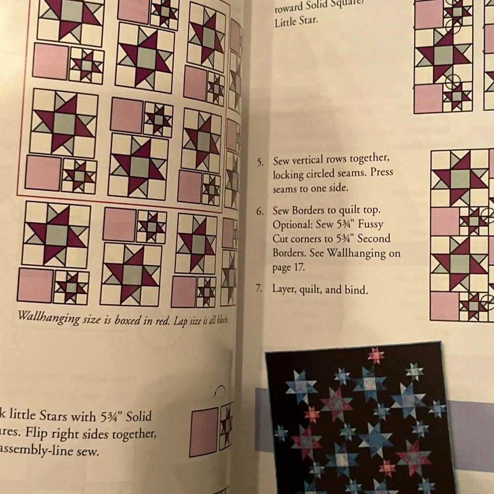 Quilt in a Day A‎ Better Star for All Seasons Quilts, Table Runner and Placemats